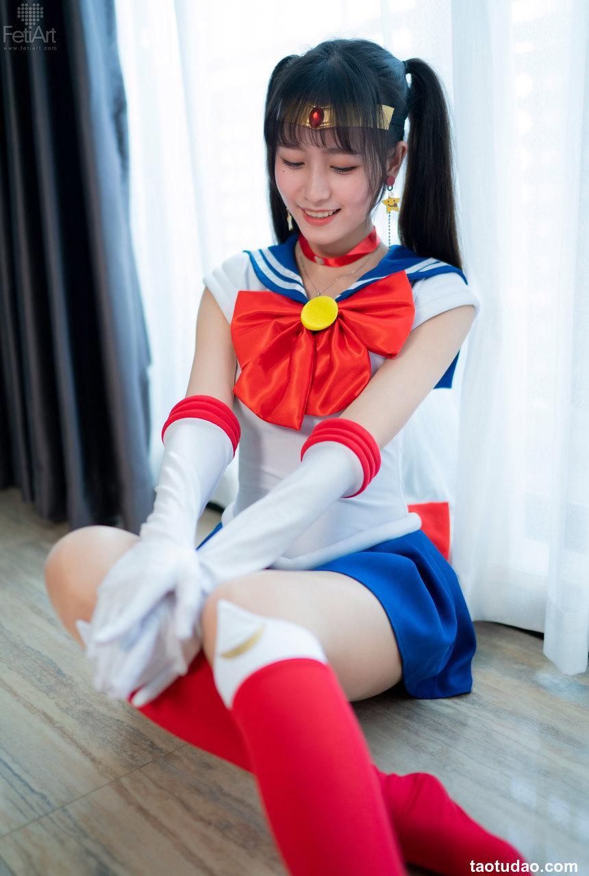 [FetiArt] No.038 Sailor Moon 模特 Mmi [33P50MB]