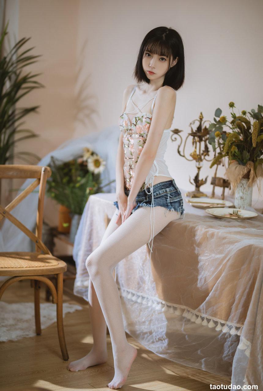 许岚 NO.005 纯欲牛仔短裤[40P-555MB]