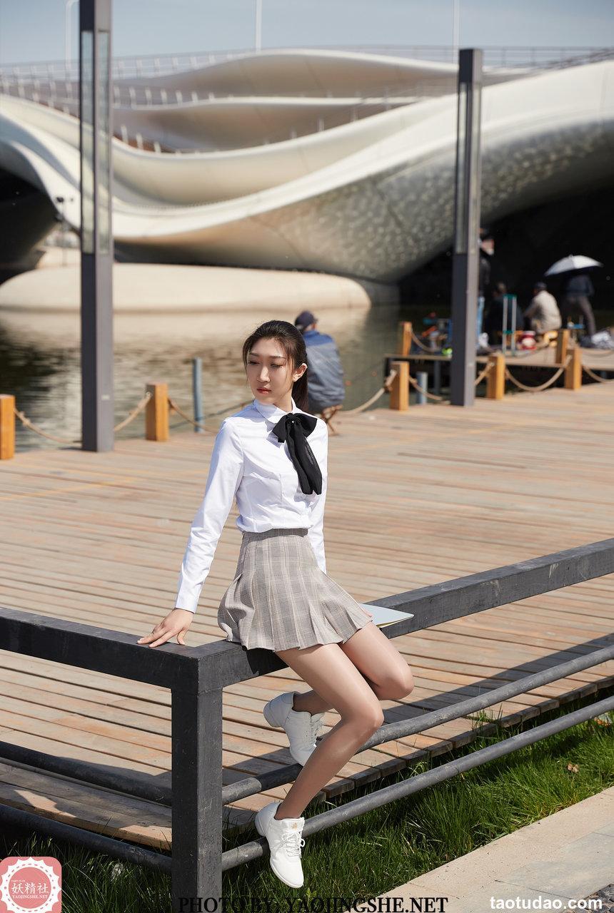 [妖精社] 2020.06.03 T2010 《苏伟-河边学生装》 [43+1P-323M]