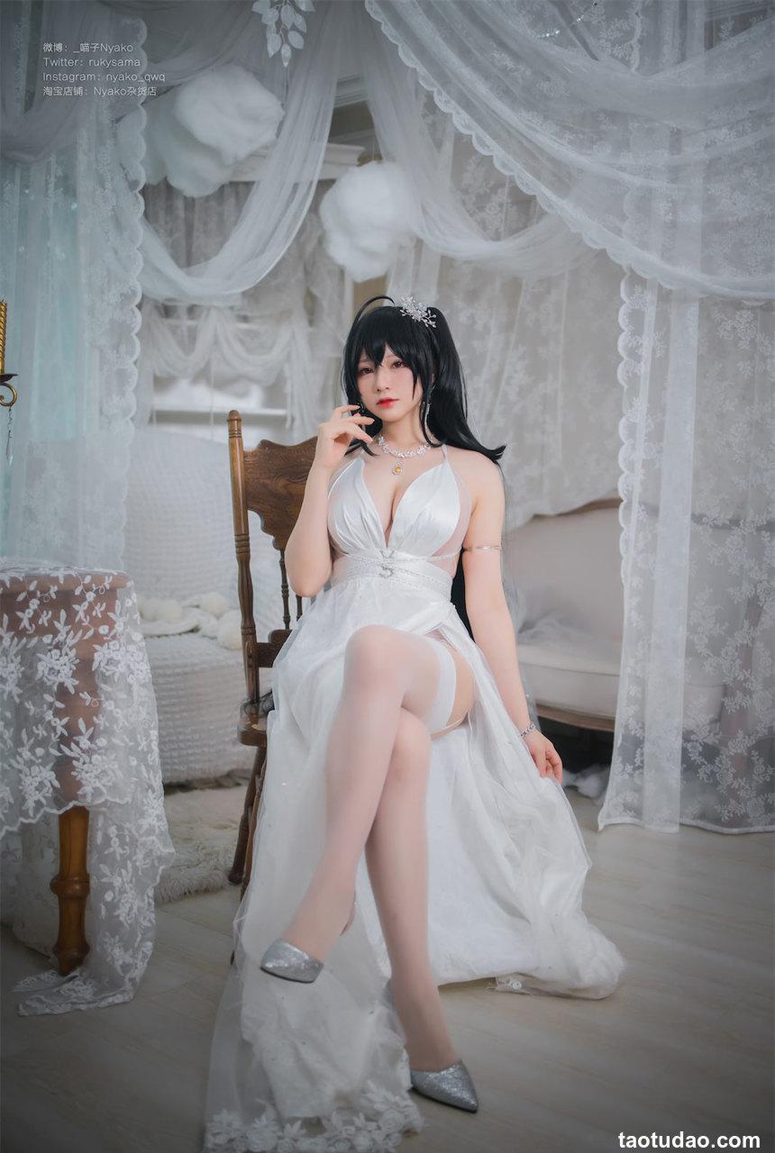 Nyako喵子 - NO.40 大凤纯白婚纱 [65P-235MB]