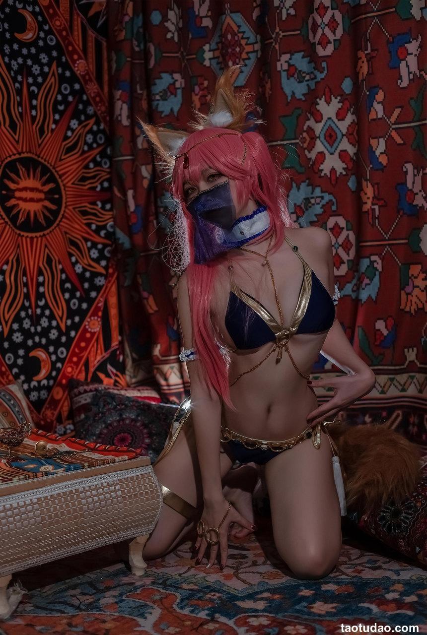 二佐Nisa — 玉藻前 舞娘 [22P-265M]