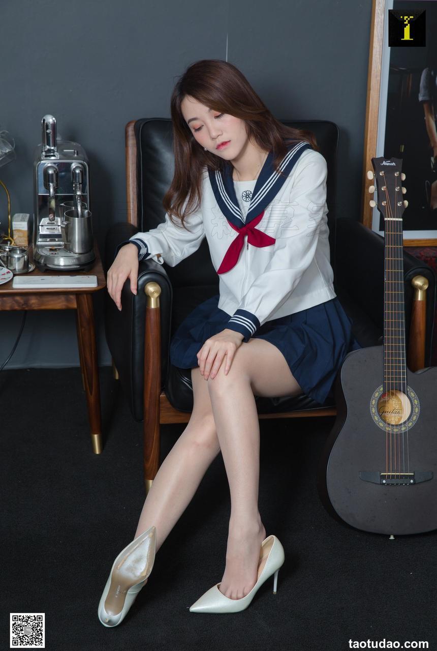 [IESS异思趣向]2019.04.29 丝享家474：梓琪JK终现梨涡 [95P]