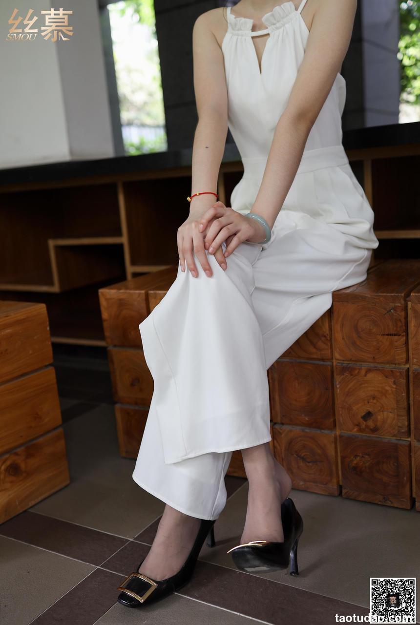 [丝慕写真] SM313 蕾丝也能裤里丝