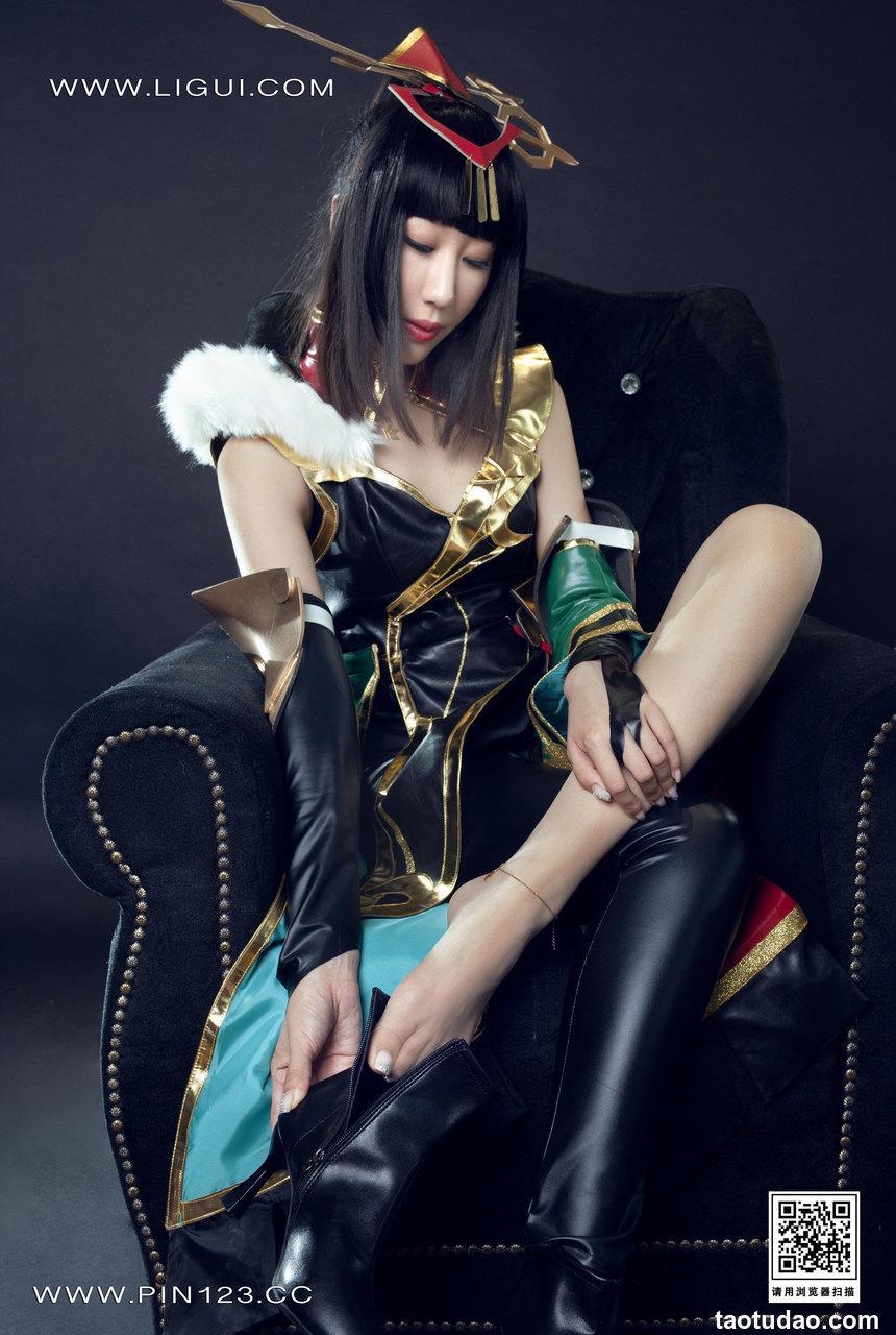 [Ligui丽柜] 2022.07.08 《私人定制 之监禁红颜》轩轩 [61+1P-77M]