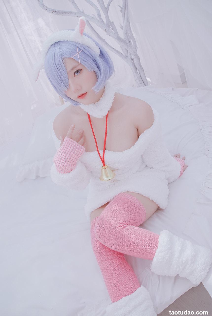 Messie Huang写真 NO.009 — Rem the sheep[46P／90.4MB]