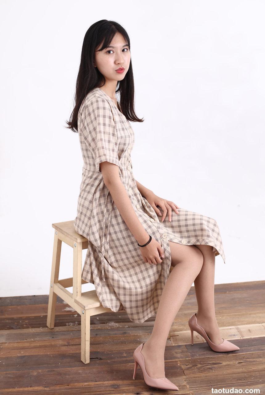 奈丝写真 NO.128 80年代的复古衬衫裙-小橙子 [41P+529M]