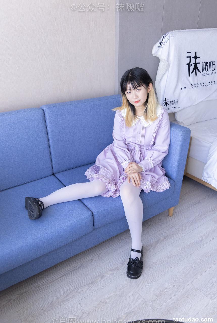 [BoBoSocks袜啵啵]NO.079 砂糖-皮鞋、厚白丝（花絮版）[140P+1V／6.88GB]