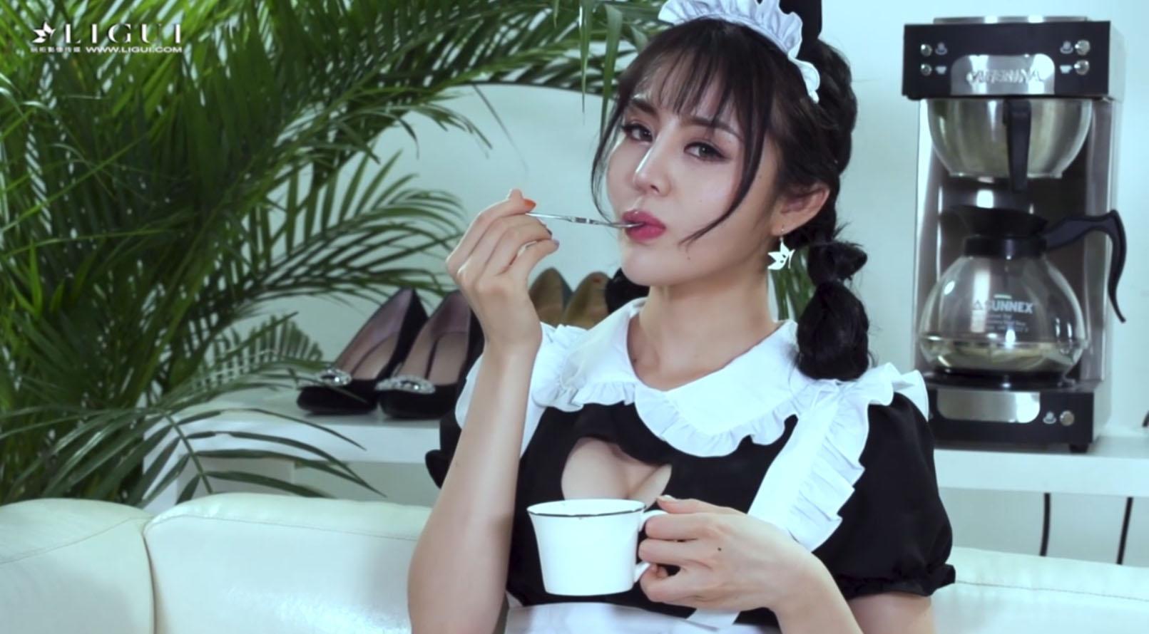 [Ligui丽柜] 2019.11.14 HD视频《糕丝女仆》凉儿 [1V-581M]