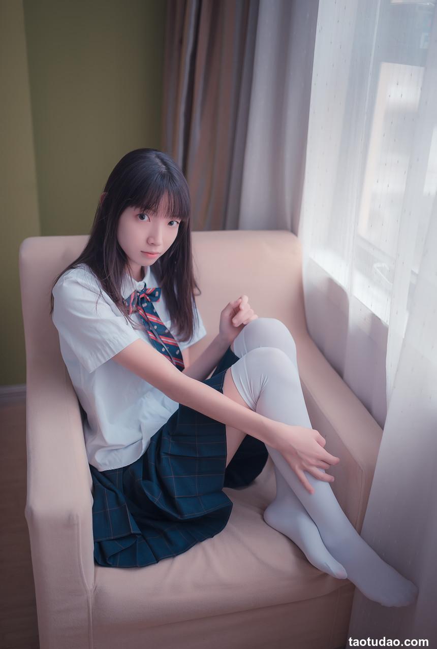 风之领域写真 NO.004 邻家白丝清新女孩 [50P]