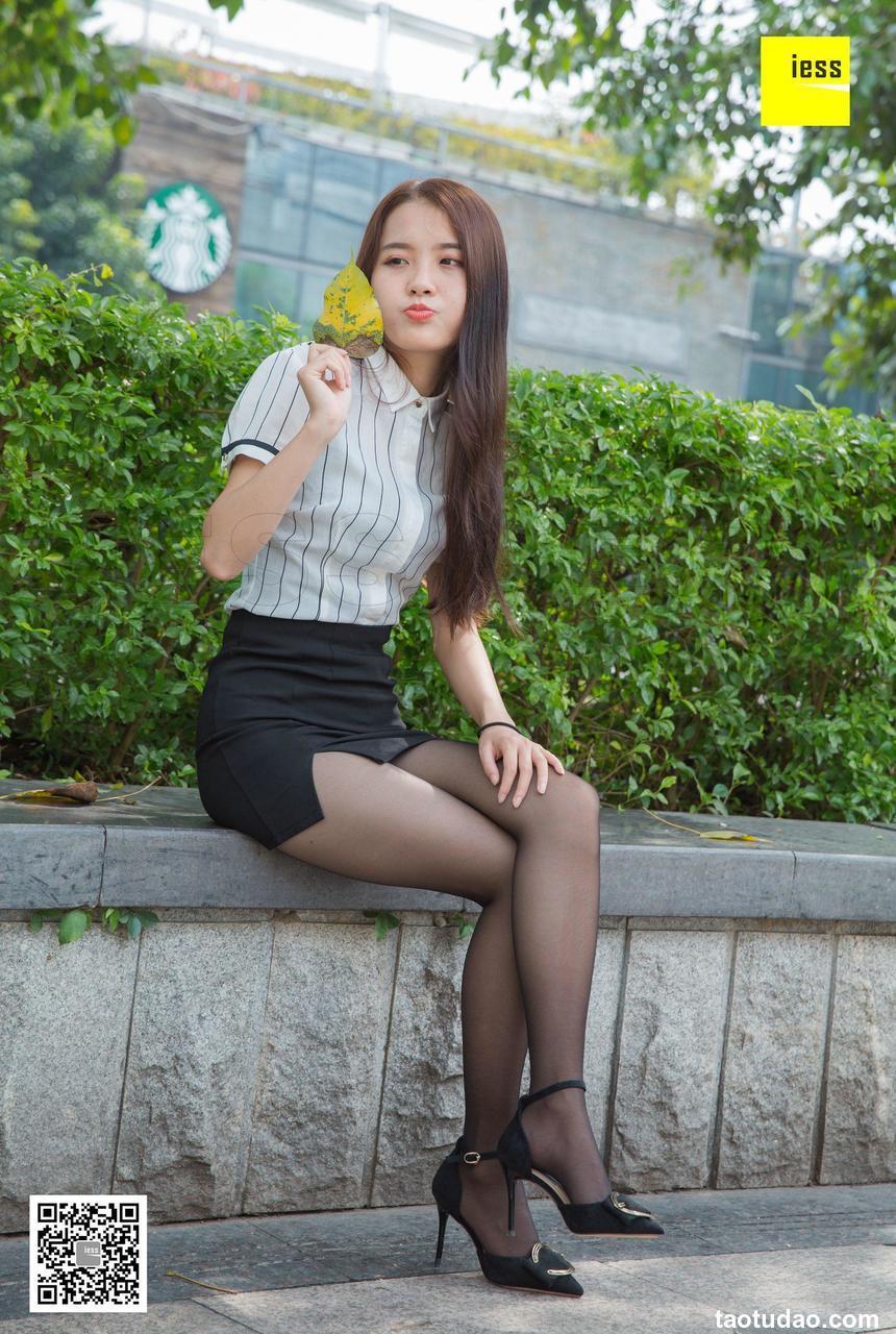 [IESS异思趣向] 2019.01.24 丝享家410：婉萍《坐在喷泉旁的婉萍》 [95P]