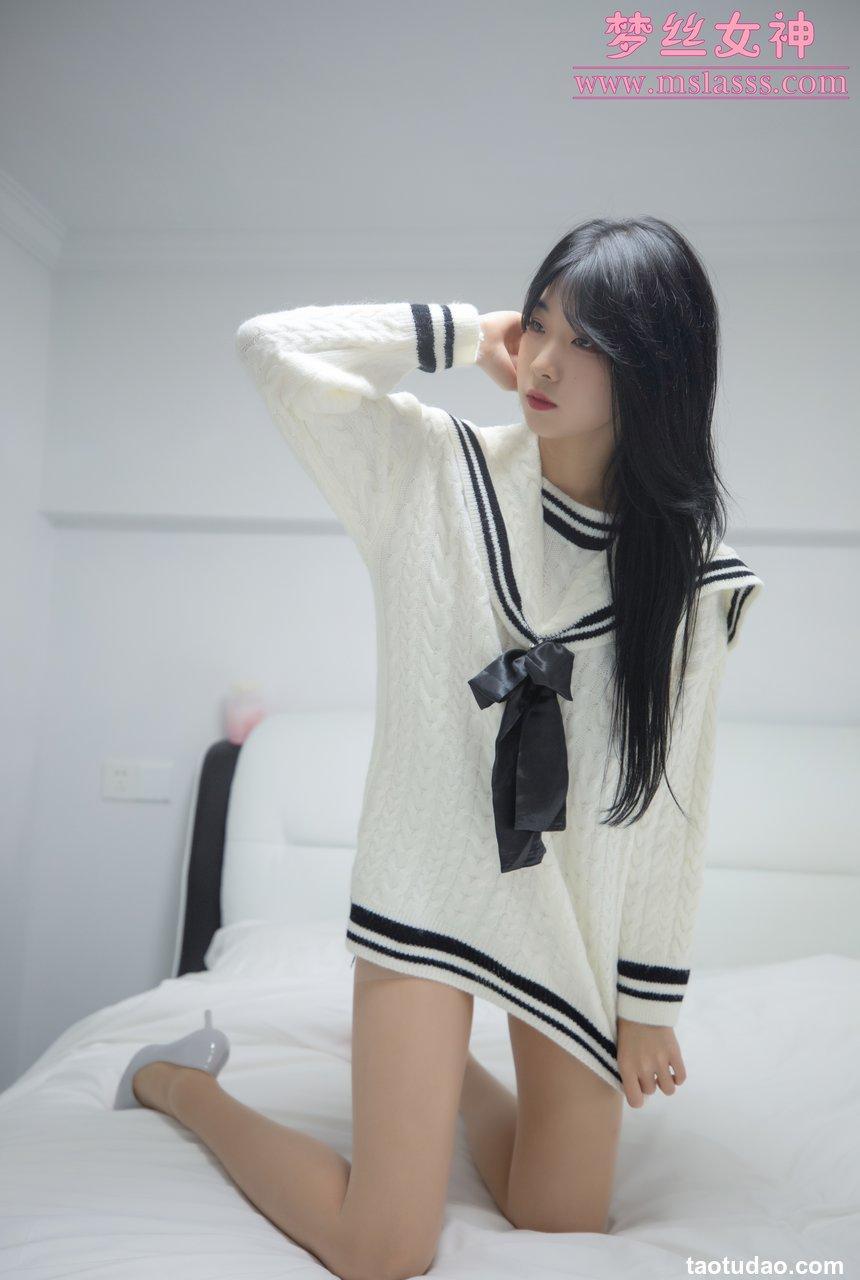 [MSLASS梦丝女神] 2021.11.17 《韩飞儿 白衣大长腿》 [30+1P-157M]