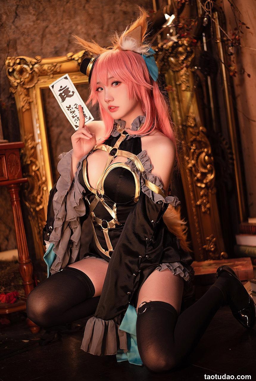 瓜希酱 - NO.51 玉藻前 漆黑魔术服 [20P-133MB]