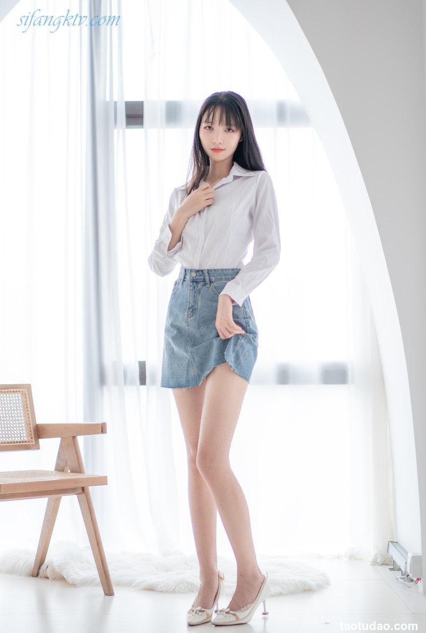 西呱呀呀呀 NO.009 — 牛仔裙 [76P+1V-512M]