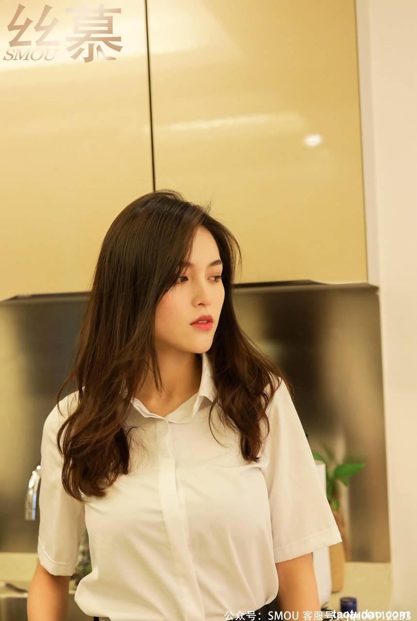 [丝慕写真] 2021.04.05 SM451 《裤里丝小tip》泡芙