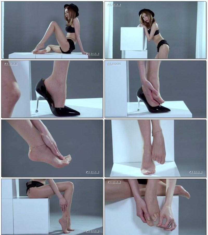 [Ligui丽柜]HD442 2020.01.08《肉丝小热裤》-兔子[1V231M]