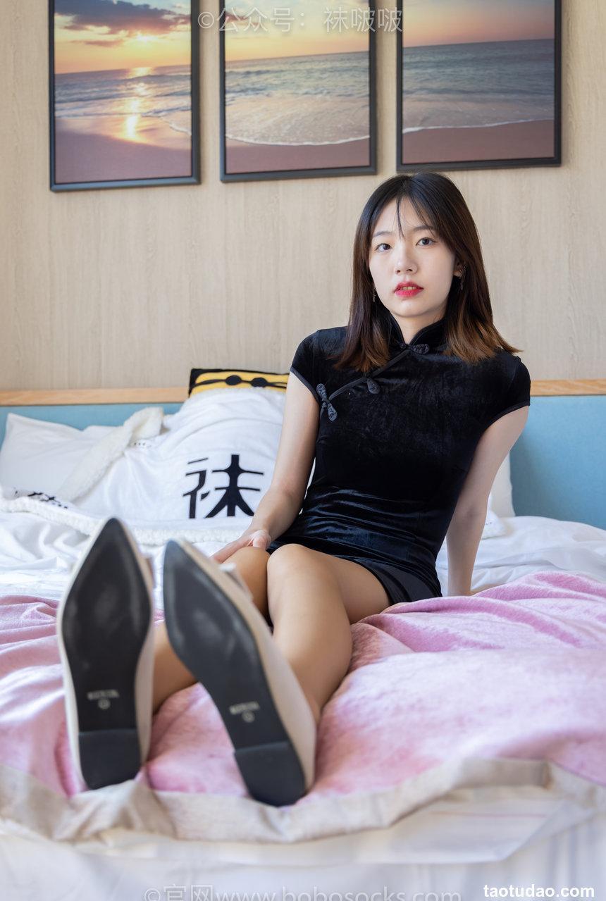 [BoBoSocks袜啵啵] NO.035 小甜豆-平底鞋、薄灰丝、薄咖啡丝 [133P 1V 6.07G]