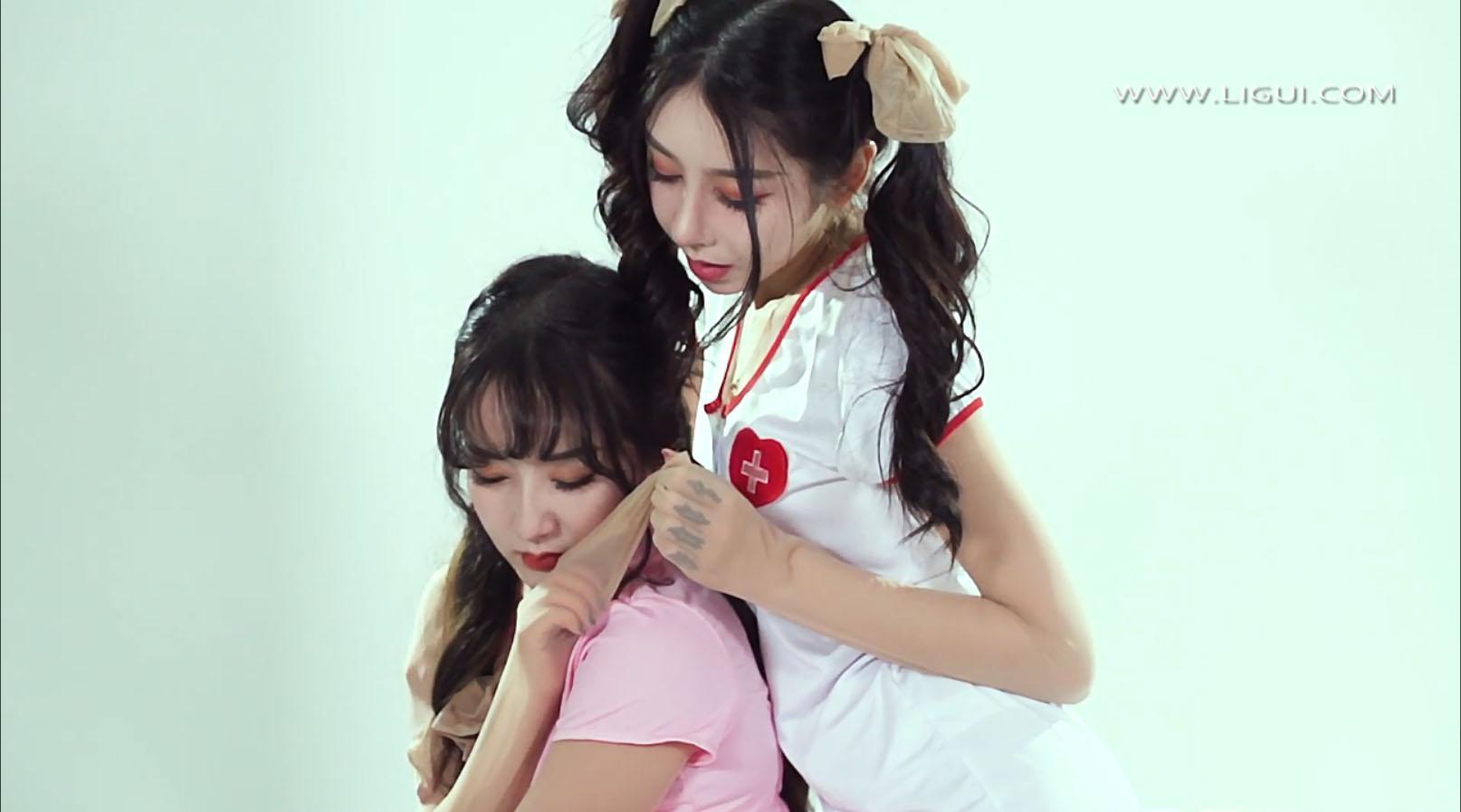 [Ligui丽柜] 2022.04.01 双生花 丝欲双生[1V529M]