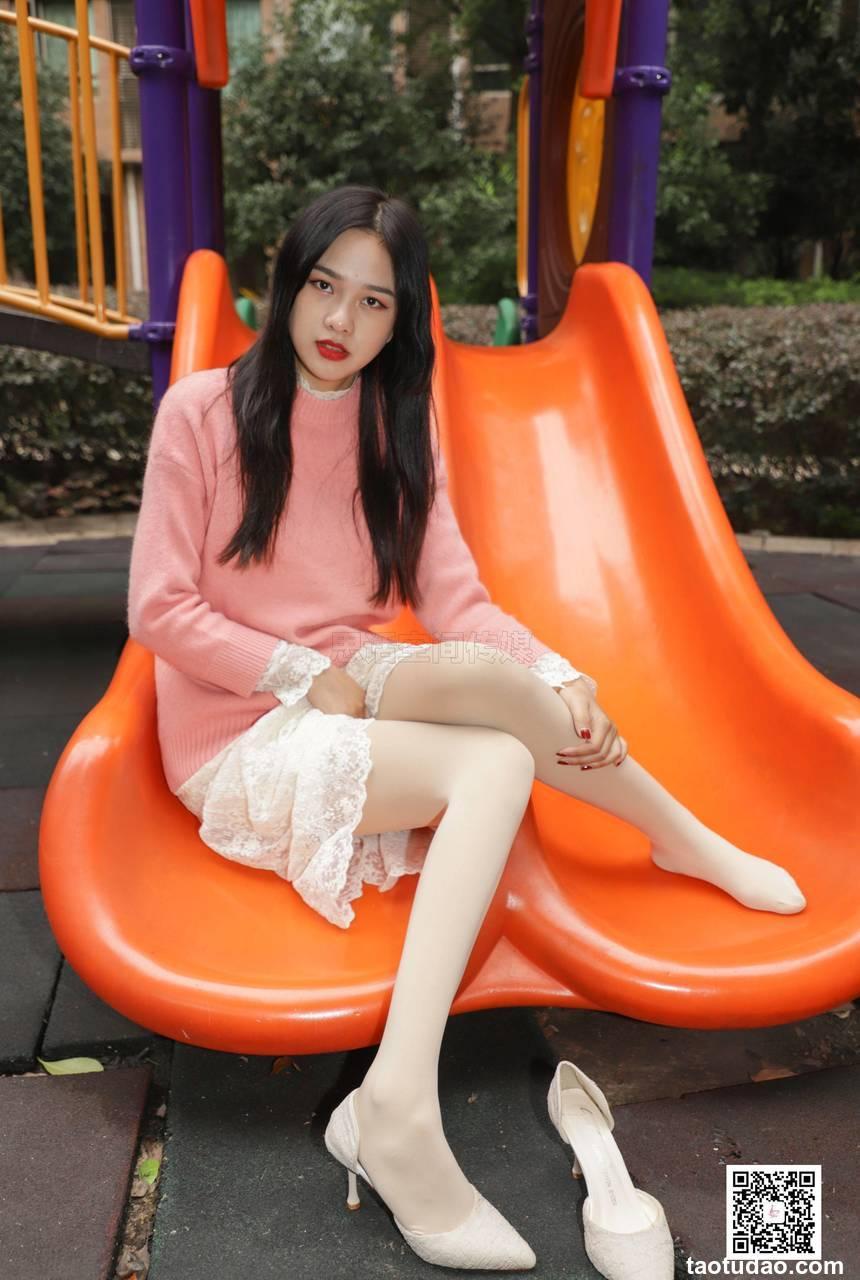 [SiHua思话]SJ059 橙子 温柔浅口中跟高跟鞋[54P／74.4MB]