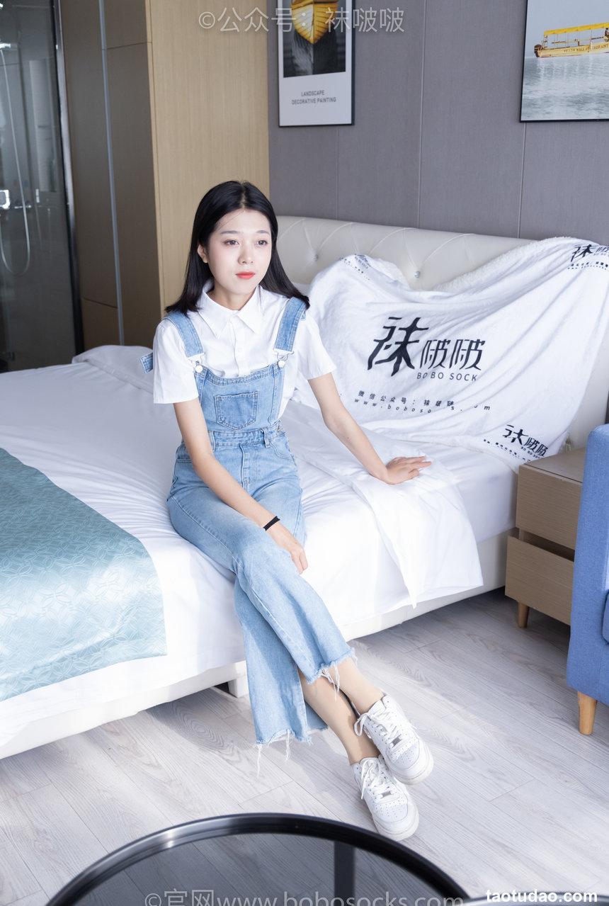 [BoBoSocks袜啵啵]NO.034 瑶瑶-空军一号板鞋、特旧厚肉丝[131P+1V／4.14GB]