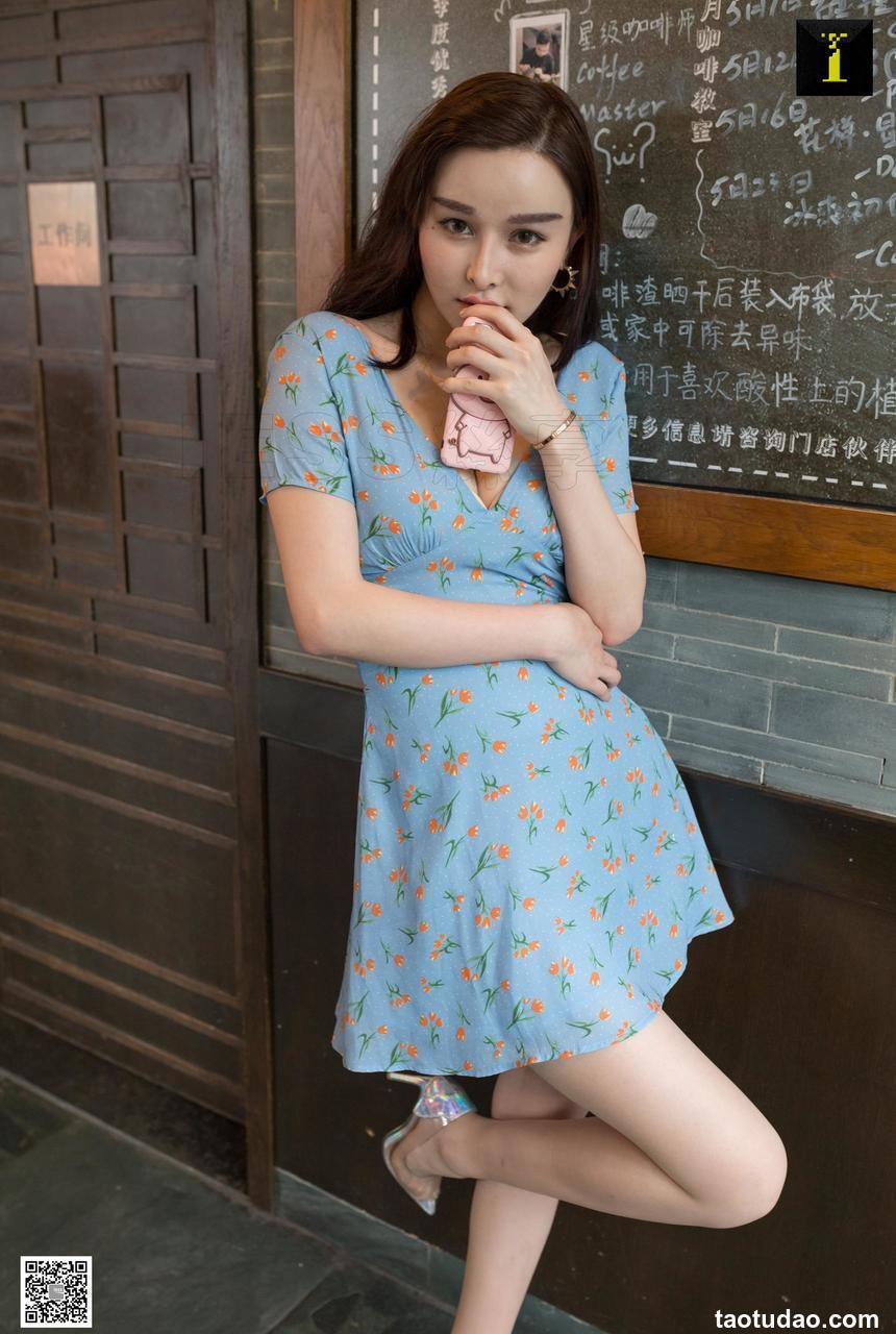 [IESS异思趣向] 2019.07.08 丝享家524：喵姐的碎花波波裙 [95P/39.8M]