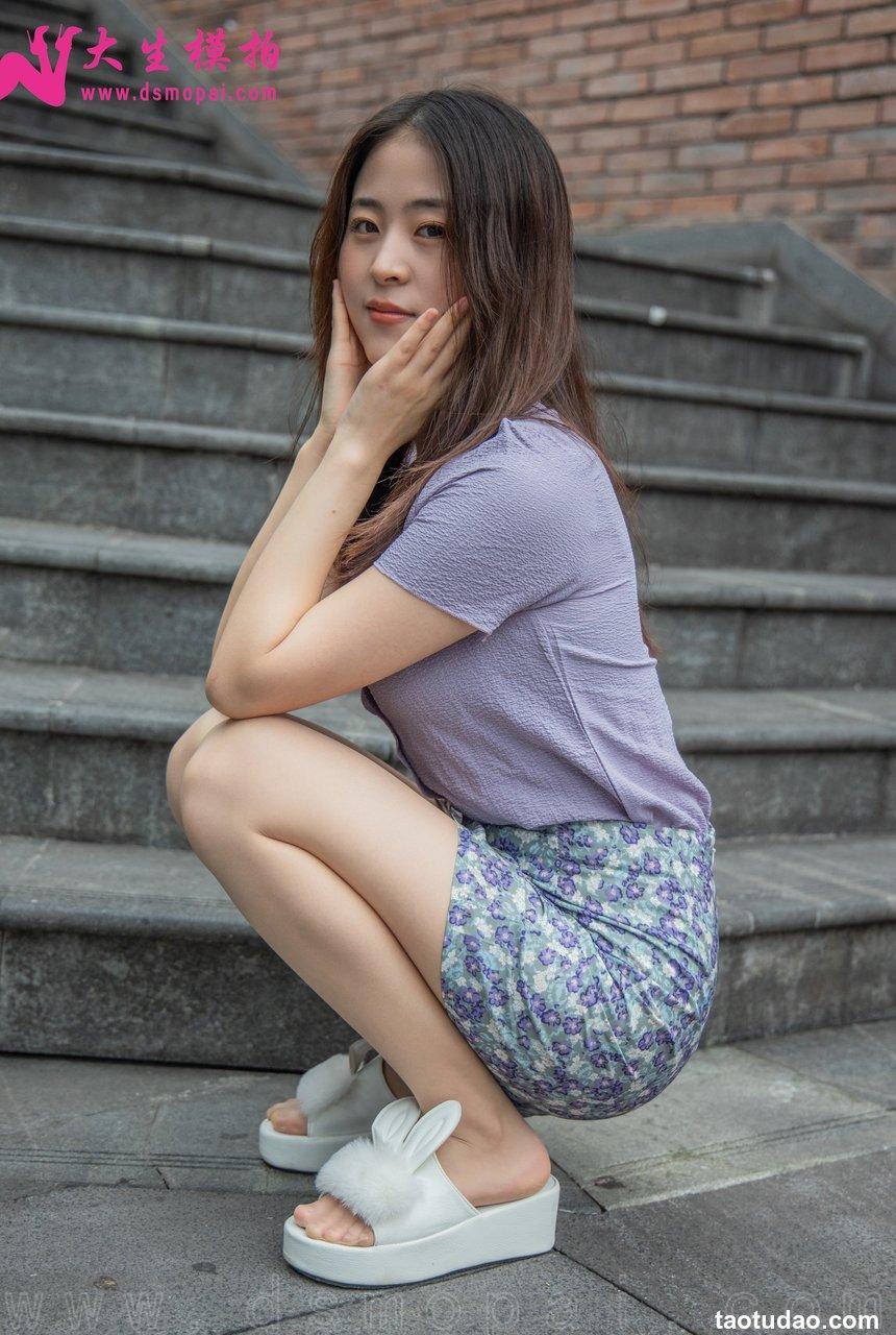 大生模拍 NO.237 佳宜 碎花短裙[37P／285MB]