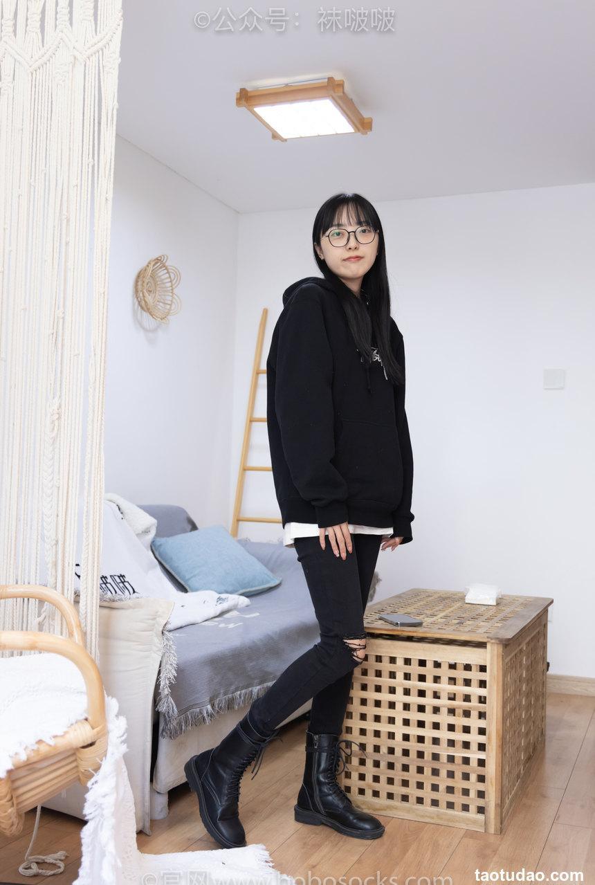 [BoBoSocks袜啵啵]NO.061 稚予-短靴、白棉袜、裸足[145P+1V／6.96GB]