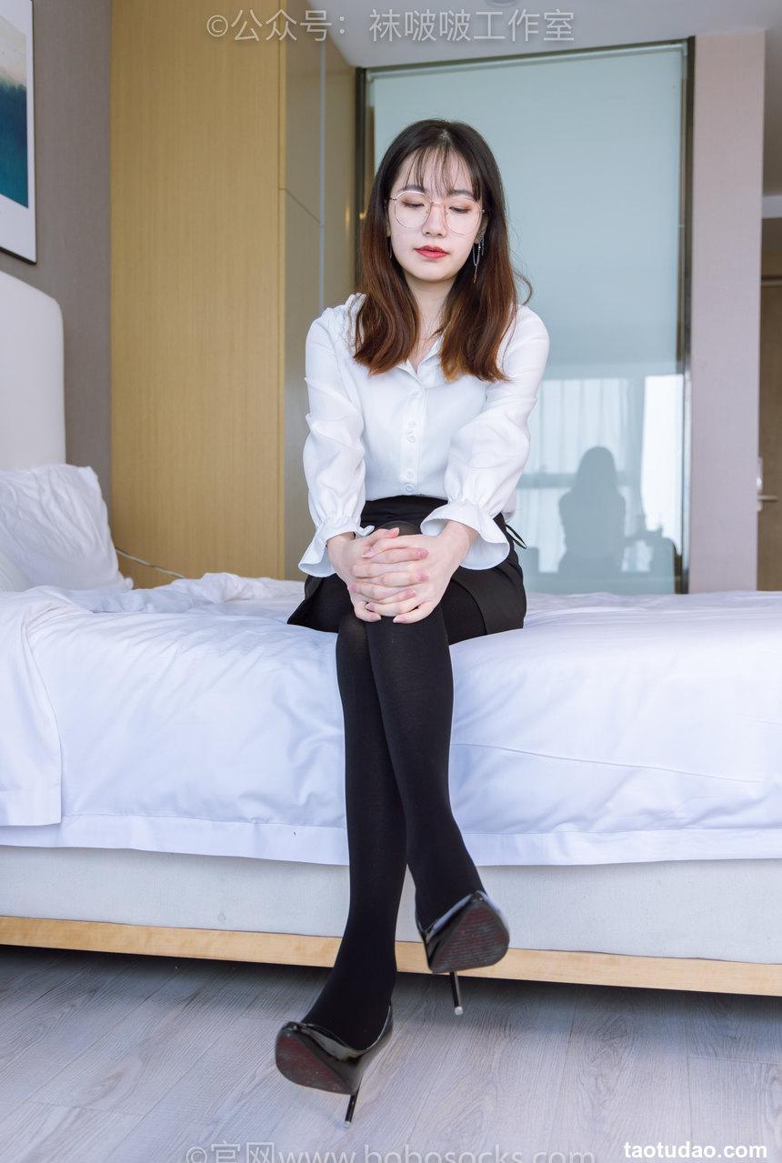 [BoBoSocks袜啵啵]NO.090 小甜豆-高跟鞋、厚黑丝[140P+1V／6.64GB]