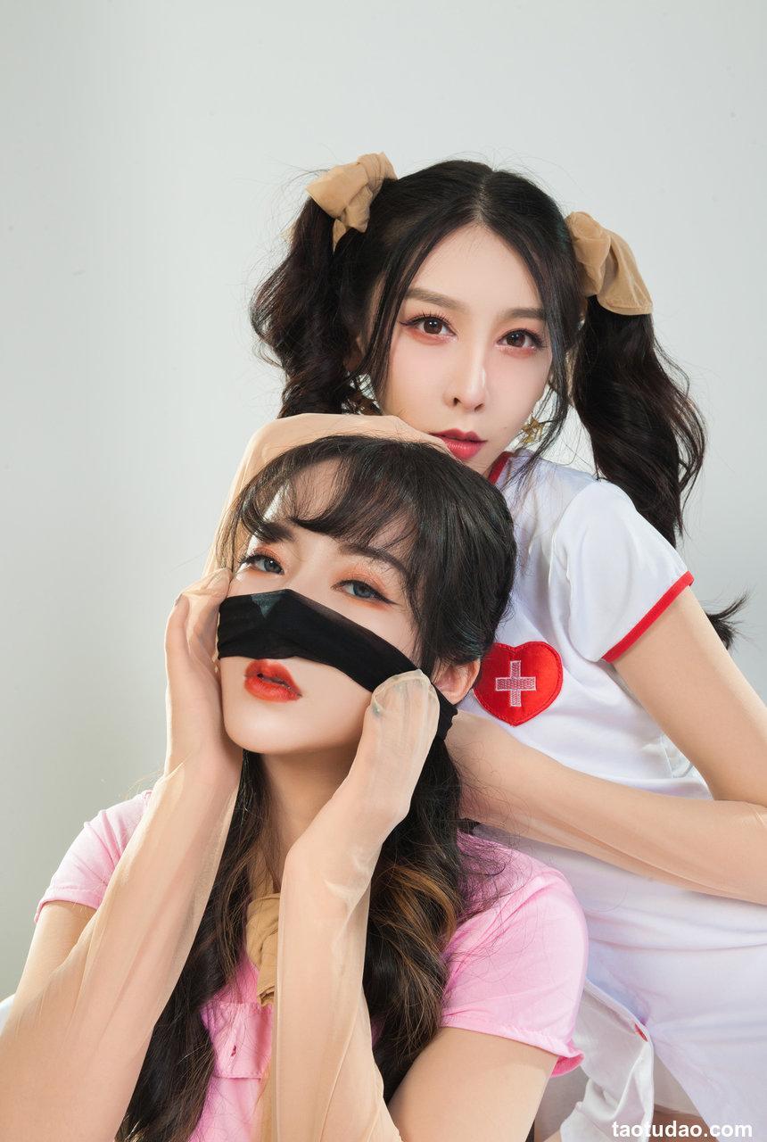 [Ligui丽柜] 2022.03.28《双生花-丝欲双生》兔子&汐汐 [70+1P-75M]