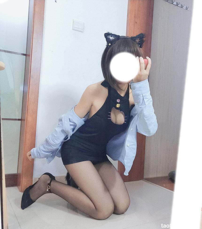 黑米粥 NO.012 – 露背猫咪 [6P+2V-94M]