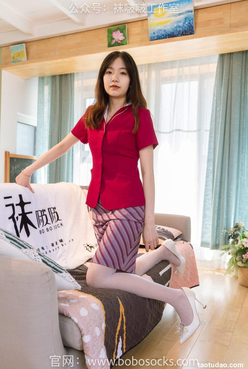 [BoBoSocks袜啵啵]NO.099 小甜豆-高跟鞋、黑丝、白丝[140P+1V／6.25GB]