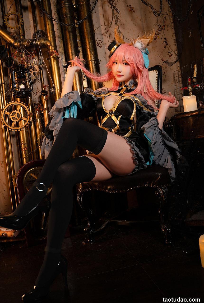 瓜希酱 - NO.51 玉藻前 漆黑魔术服 [20P-133MB]