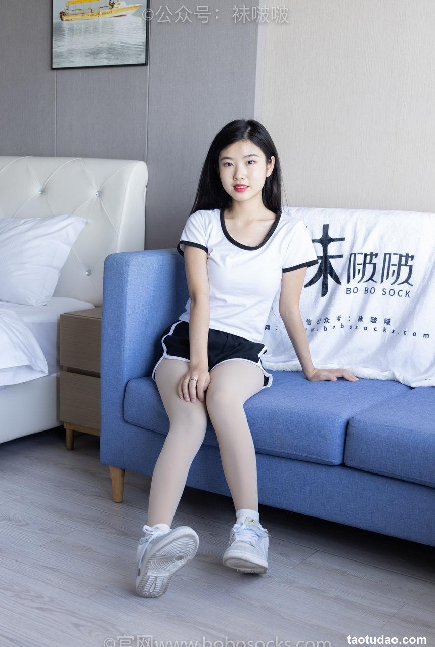 [BoBoSocks袜啵啵]NO.031 小奶熊-AJ板鞋、白棉袜、厚肉丝[149P+1V／3.79GB]