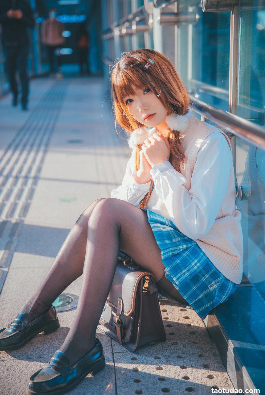 雪晴Astra - NO.32 JK夕阳 [25P-263MB]