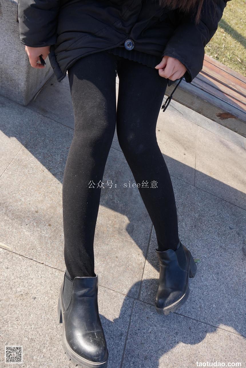 SIEE丝意 No.024 曦曦黑丝内的肉丝