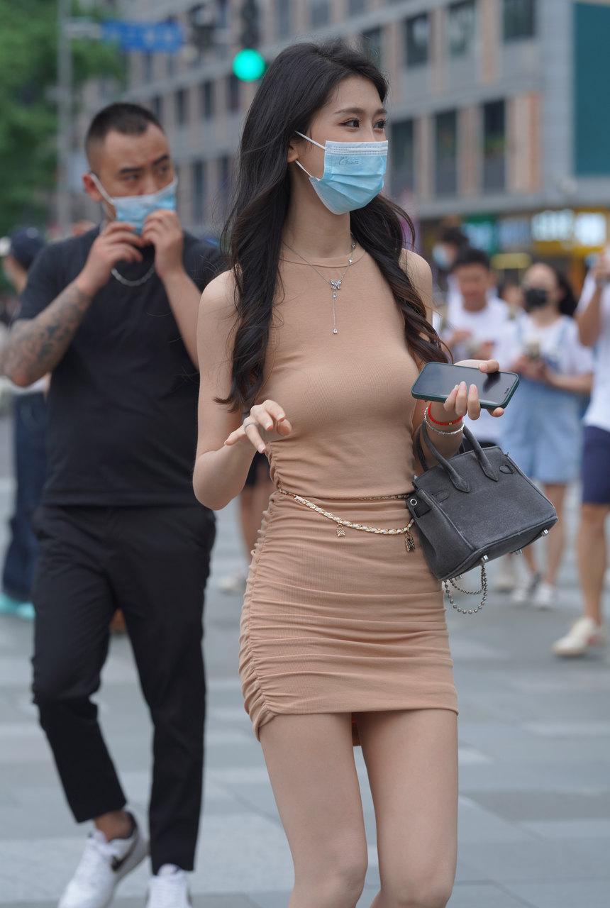 都市丽人性感褶皱背心包臀甜辣连衣裙女 [190P-2.13G]