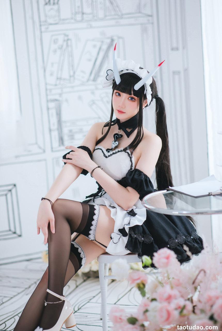 瓜希酱 能代女仆 [22P-95.6MB]