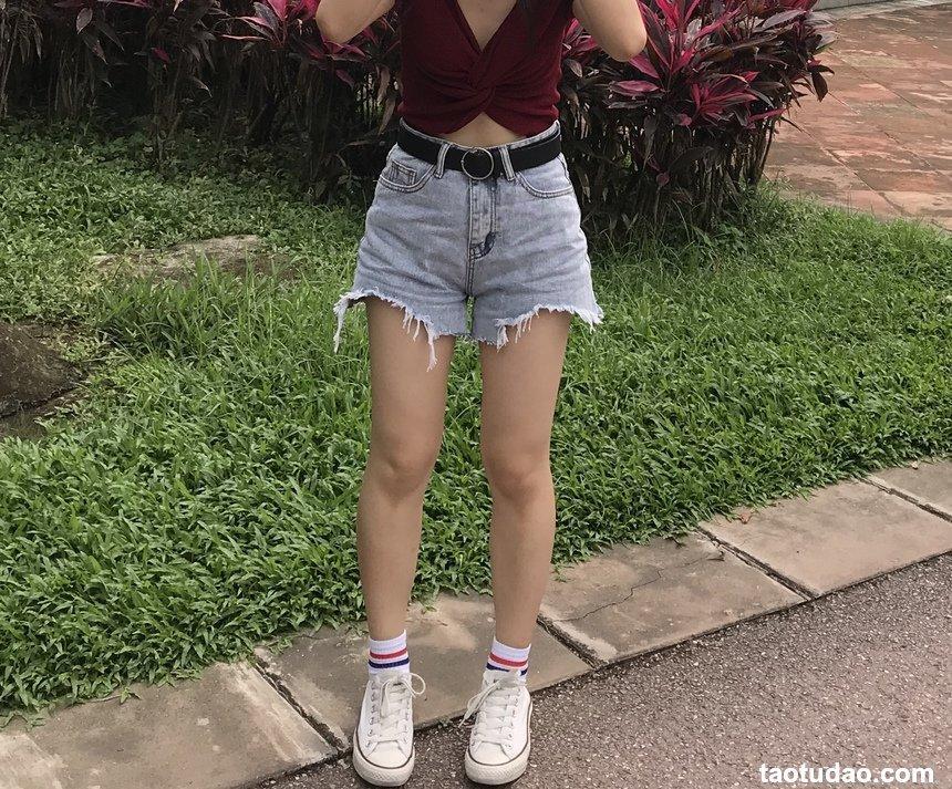 [最爱帆布鞋] 丝袜美腿写真 ON.07