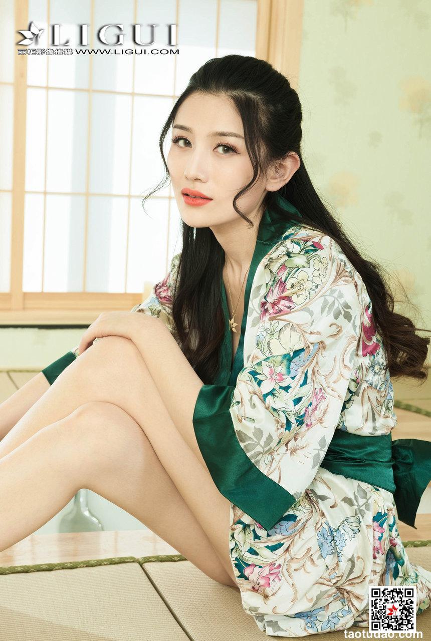 [Ligui丽柜] 2020.08.31《和风物语》の伞中情 甜甜 [86+1P215M]