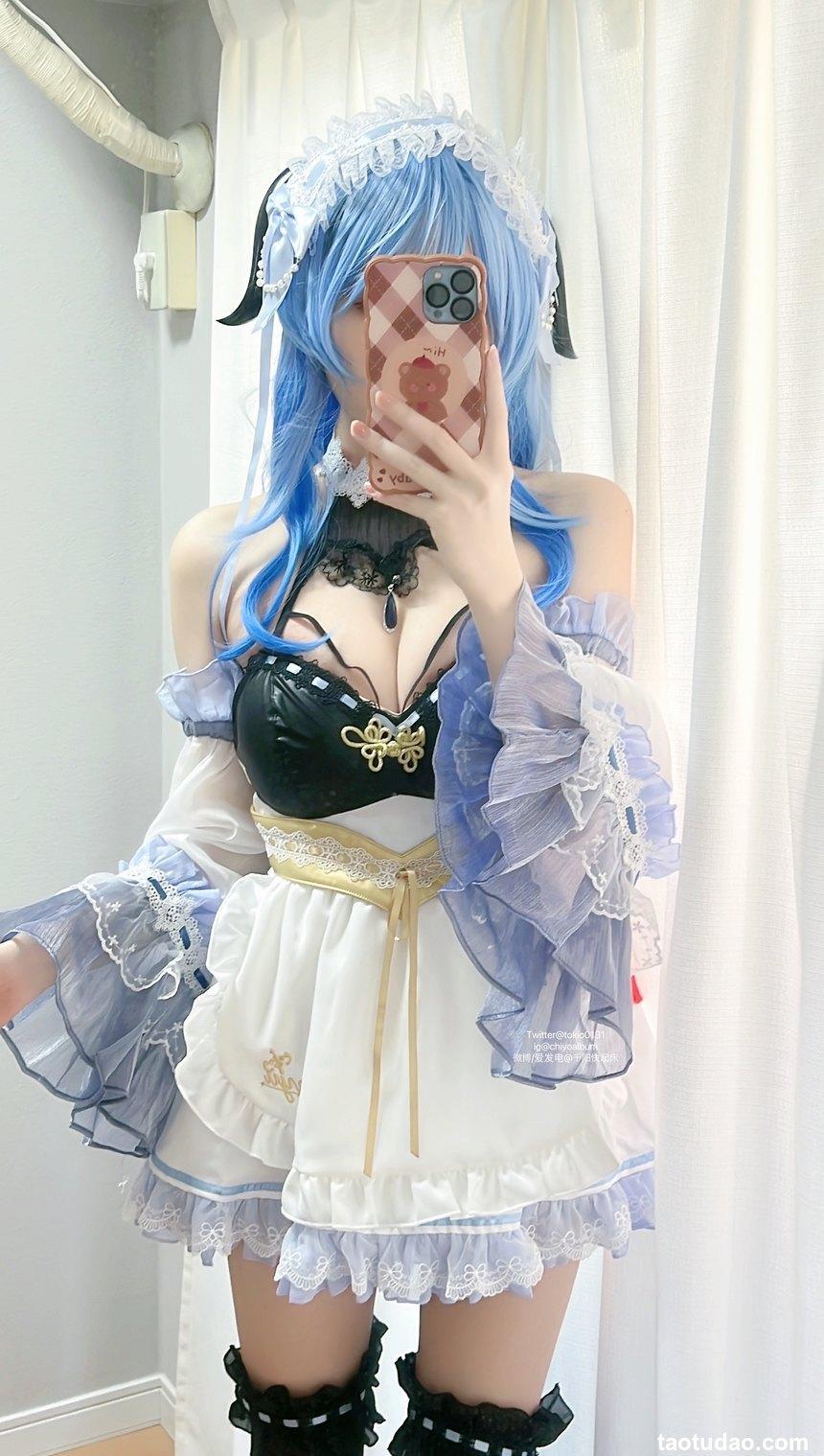 千阳(ちよ) - NO.55 甘雨ちゃん☁️ [25P-53MB]