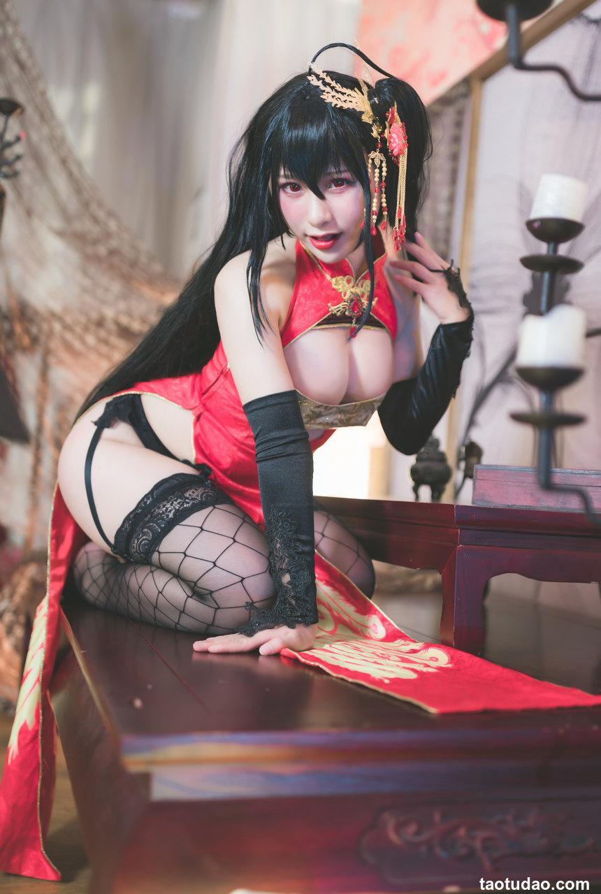 柘烟_Zuken - NO.04 大凤旗袍 [24P-336MB]