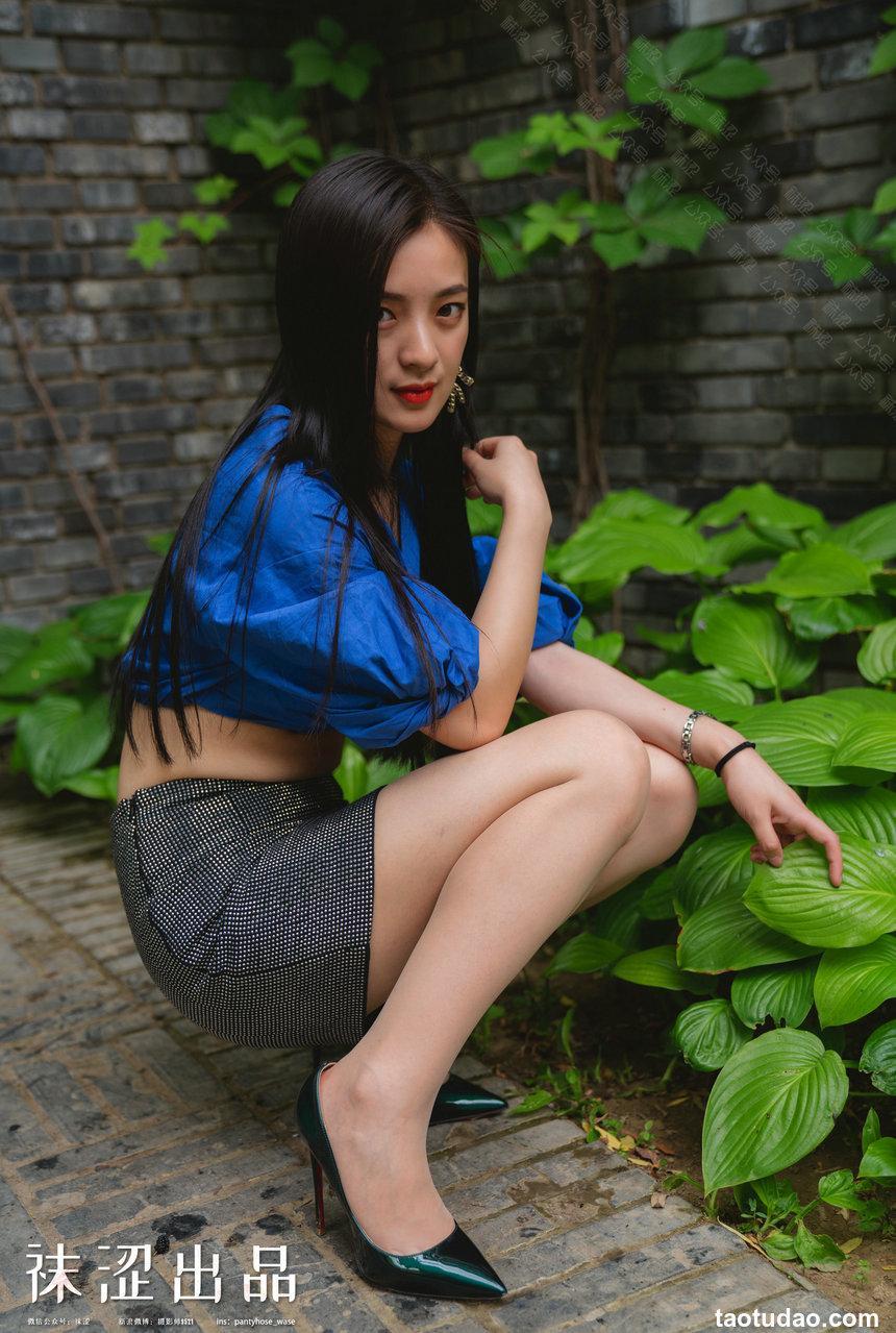 袜涩写真 VOL.077 空乘小帆 [28P／29MB]