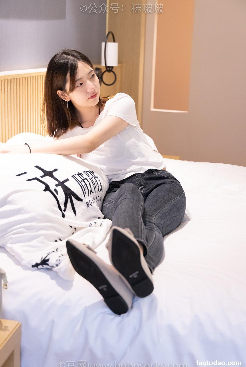 [BoBoSocks袜啵啵]NO.063 小甜豆-平底鞋、短肉丝[155P+1V／8.56GB]