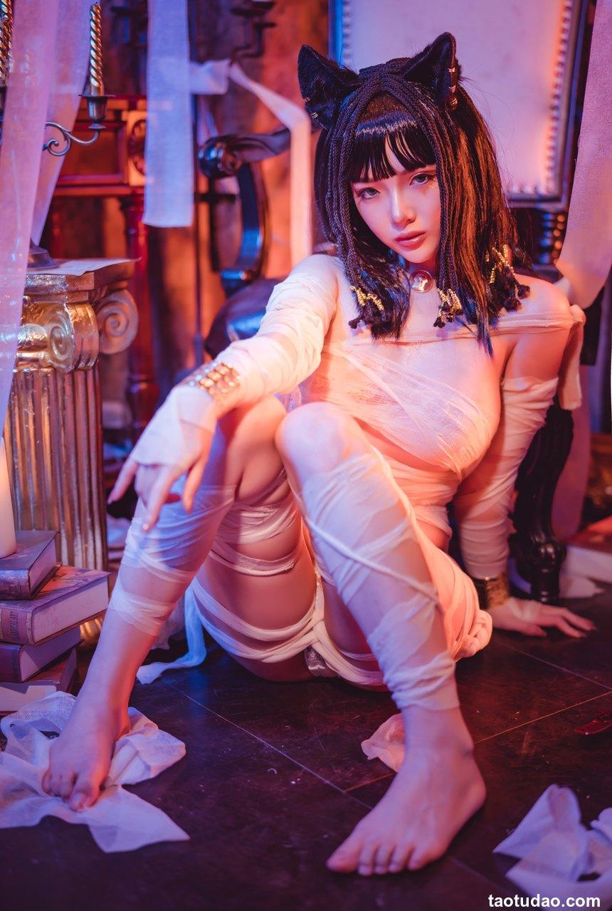 雯妹不讲道理 -  4月舰长《木乃伊》[36P-544MB]