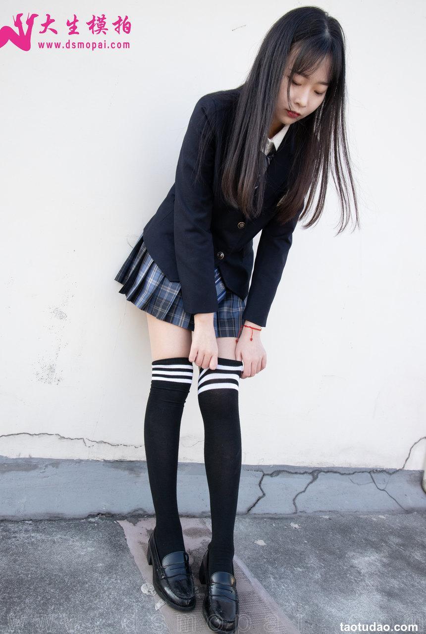 大生模拍 NO.264 丹丹 可爱学院风少女[55P／666MB]