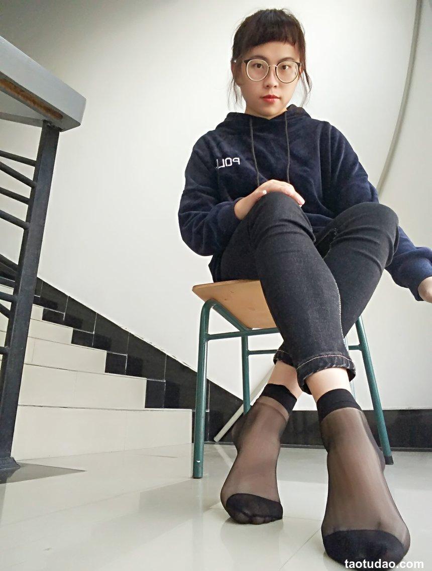 学妹校园寝室短丝系列004期 沈惠玲[63P／85.8MB]