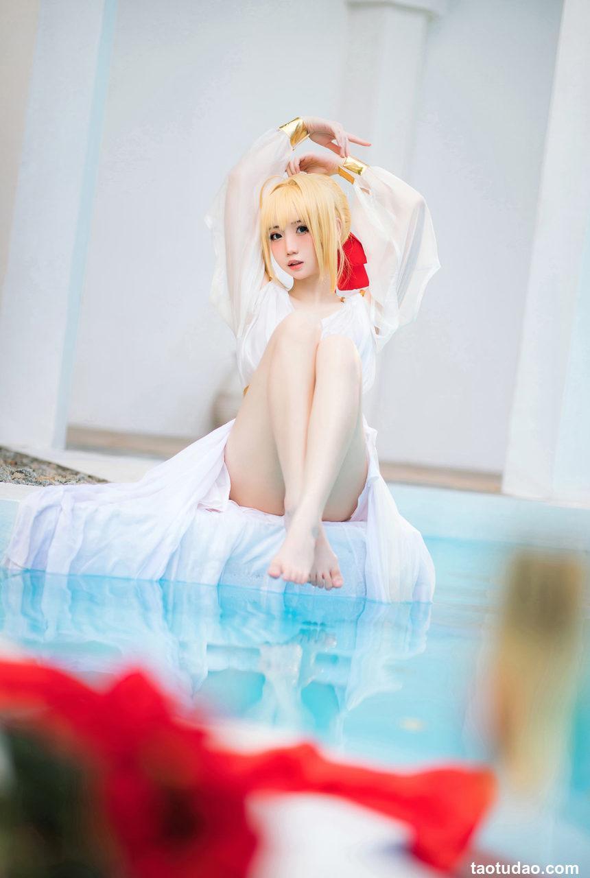 焖焖碳 –  FGO 尼禄睡裙 [27P-239MB]