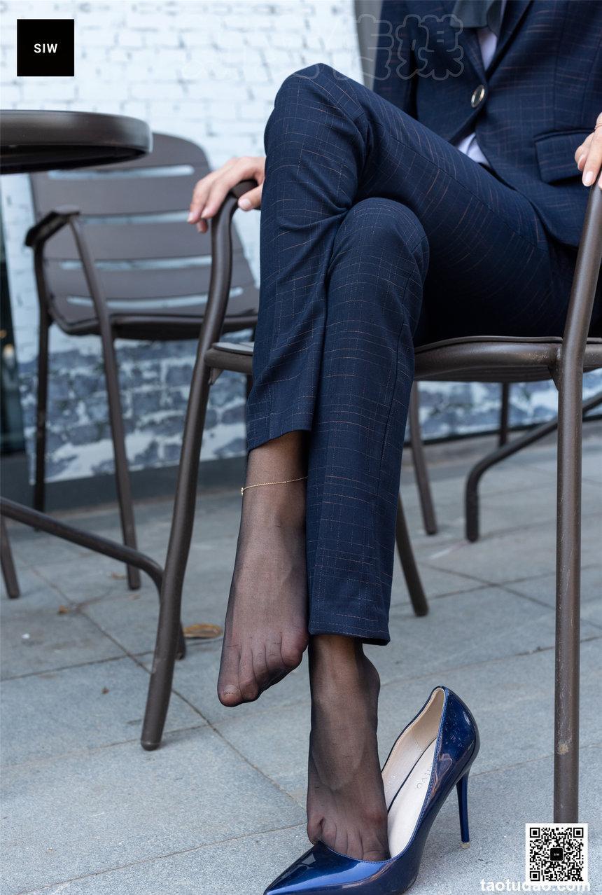 SIW斯文传媒 061 秋冬厚毛呢方格制服优雅修身西装套（蓉儿） [68P-193M]