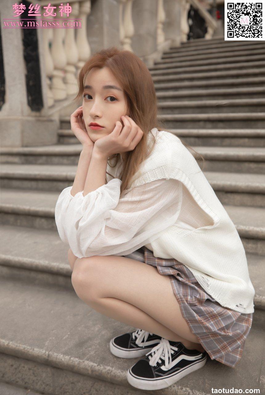 [MSLASS梦丝女神] 2020.03.10 NO.097 晓晓《女神的丝袜》[90+1P684M]