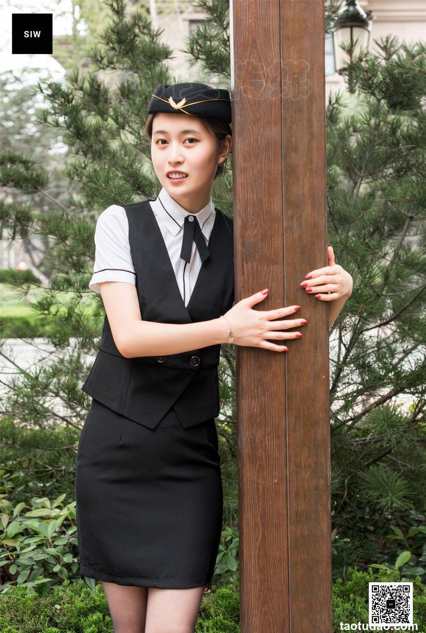 SIW斯文传媒 011 公司保安职员制服工装四件套 - 甄真 [61P-197M]
