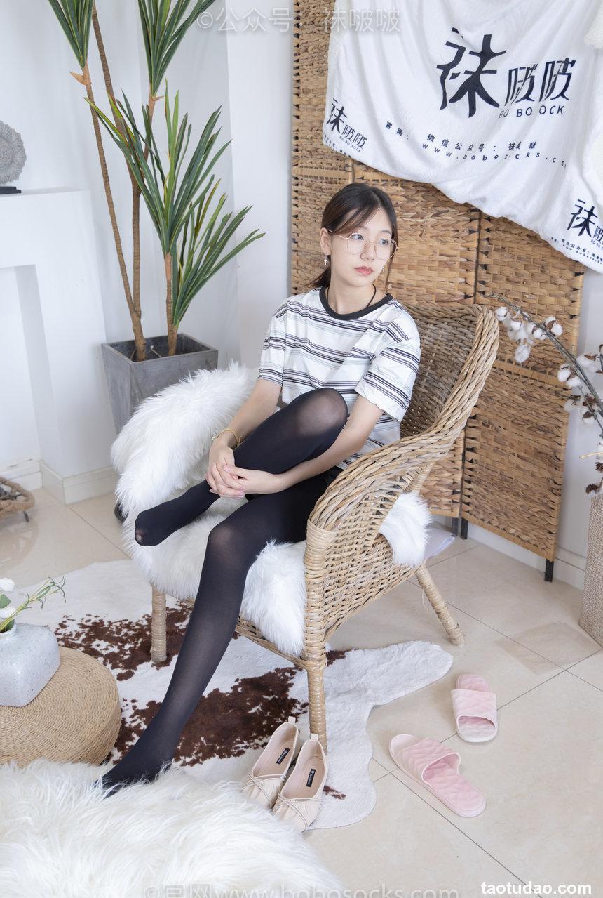 [BoBoSocks袜啵啵]NO.029 小甜豆-平底鞋、厚黑丝、厚肉丝、踩饼干剧情[144P+1V／4.08GB]